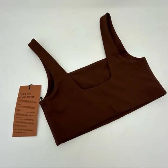 Girlfriend Collective Tommy Yoga Top – XXS – NWT – Sustainable Activewear - Picture 2 of 3